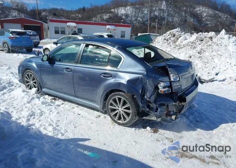 2013 Subaru Legacy 2.5 I Sport из США, поврежденный, VIN 4S3BMBG61D3025299